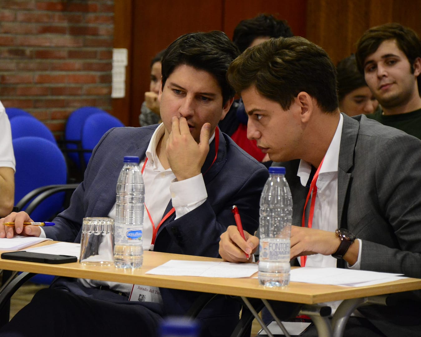 Colegiales del CM Alcalá en el III Torneo de Debate Universitario "Adolfo Suárez"