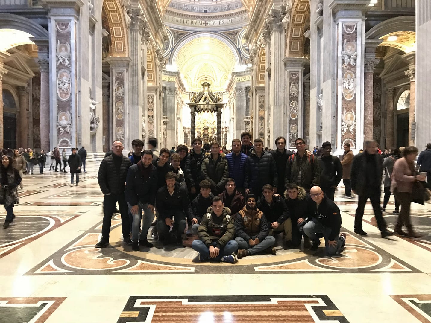 Con motivo de nuestro 50 Aniversario, organizamos un viaje a Roma para nuestros colegiales