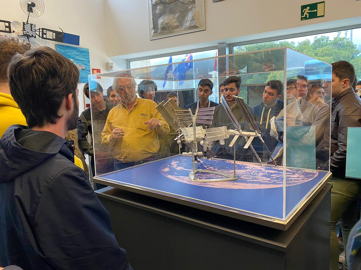 Visita del CM Alcalá al Madrid Deep Space Communications Complex