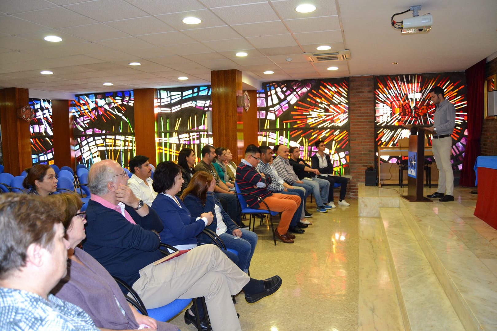 Celebración Padre Claret con el personal del CM Alcalá