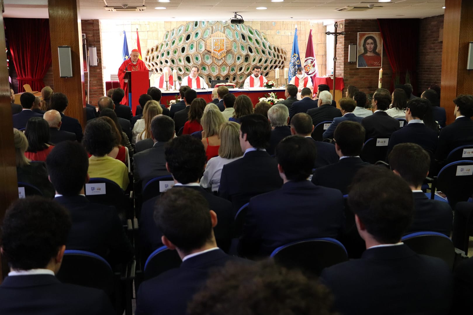 Eucaristía de Clausura de Curso 2021-2022 del Colegio Mayor Masculino CM Alcalá de Madrid