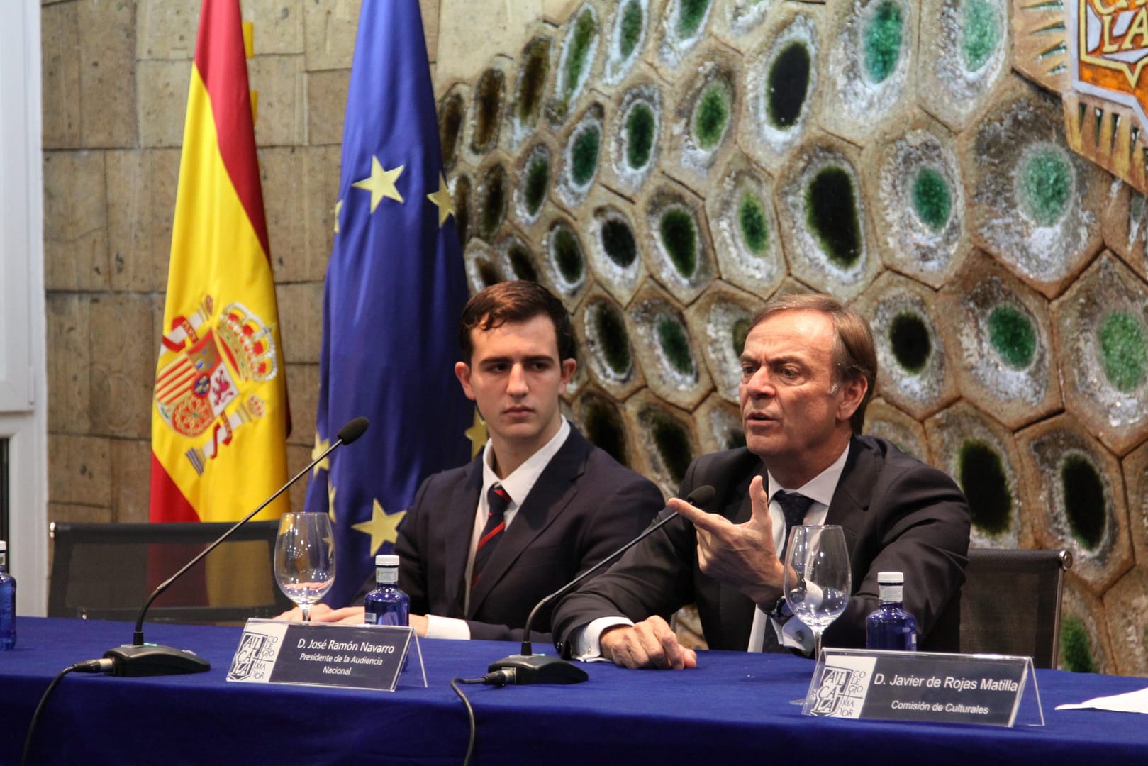 Conferencia de D. José Ramón Navarro, presidente de la Audiencia Nacional