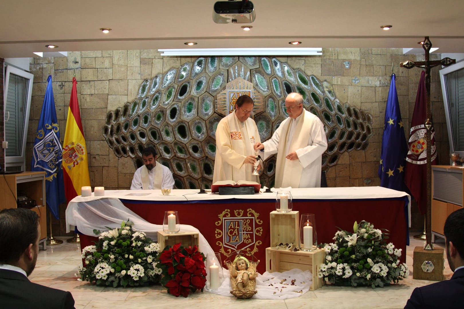 Eucaristía de Navidad en el Colegio Mayor Alcalá